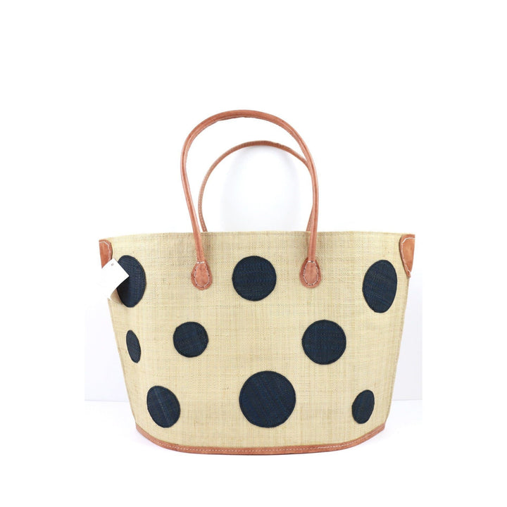 Meena Dots Beach/Beach Bag - Trufacebygrace