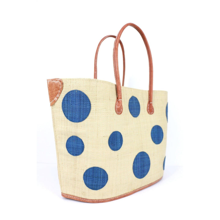 Meena Dots Beach/Beach Bag - Trufacebygrace