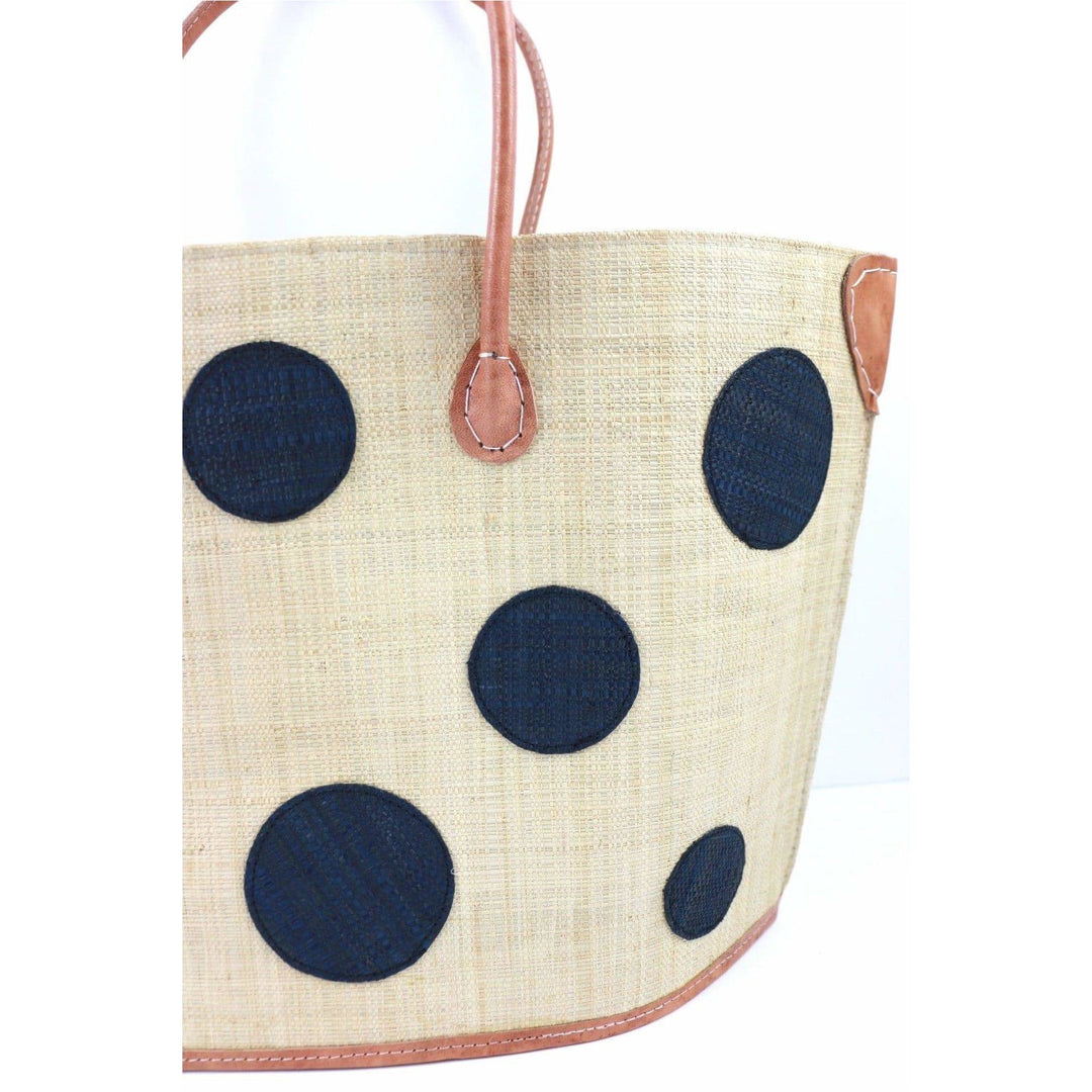 Meena Dots Beach/Beach Bag - Trufacebygrace