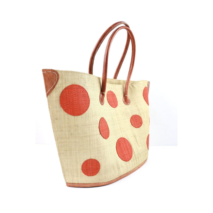 Meena Dots Beach/Beach Bag - Trufacebygrace