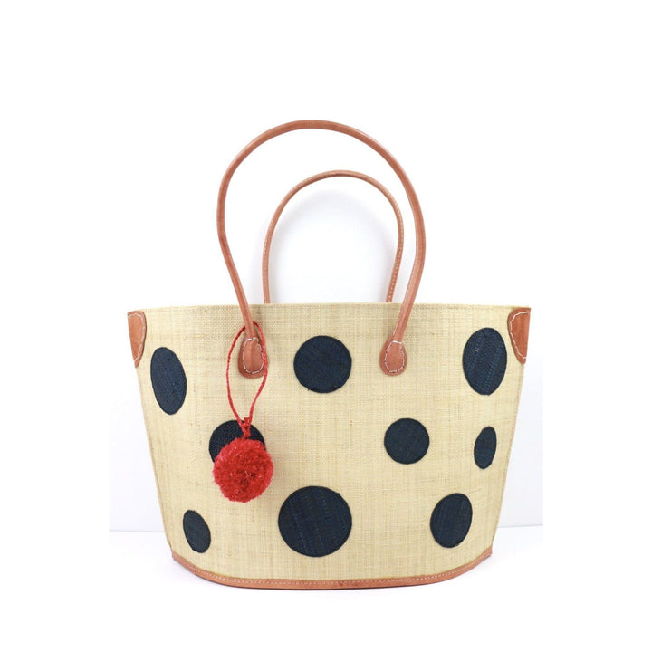 Meena Dots Beach/Beach Bag - Trufacebygrace