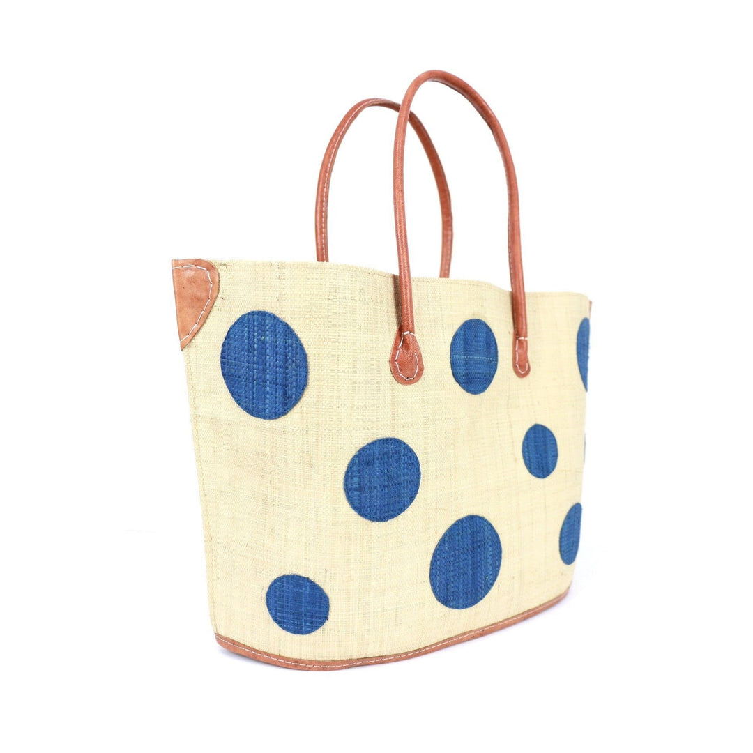 Meena Dots Beach/Beach Bag - Trufacebygrace