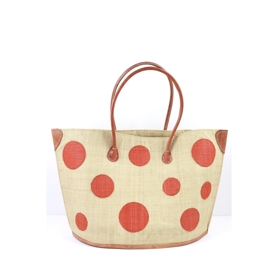 Meena Dots Beach/Beach Bag - Trufacebygrace