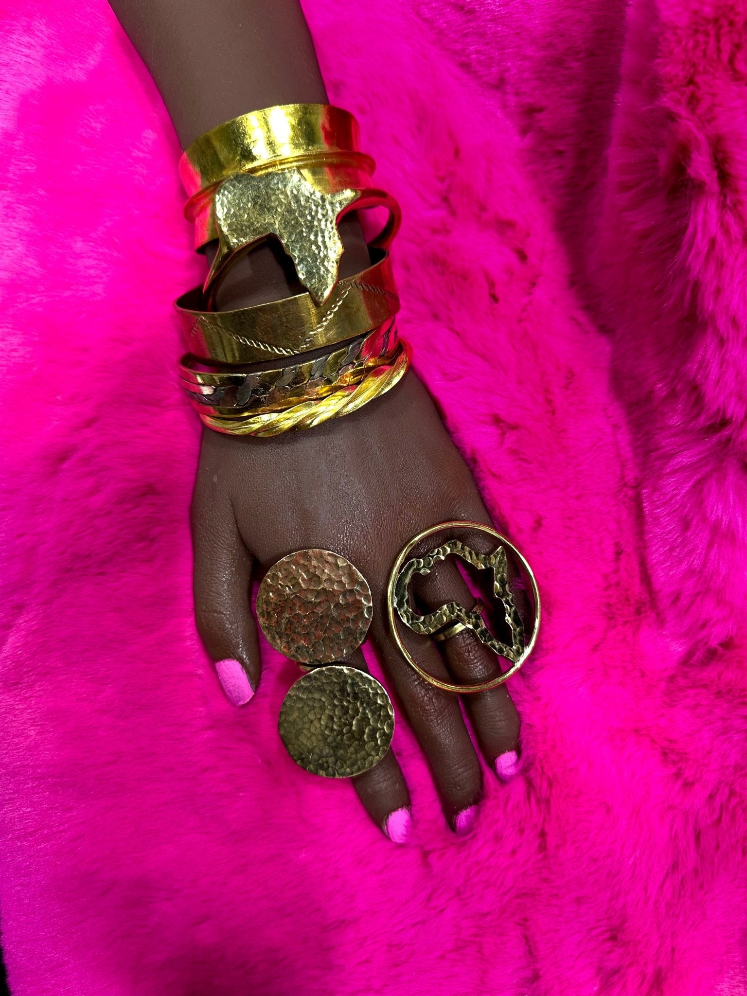 Mekofie bracelets and Ring Set - Trufacebygrace