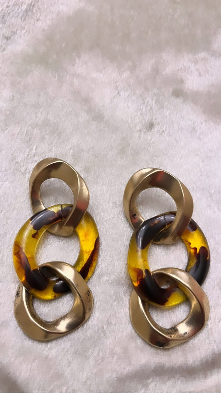 Mesi Aye Cuban chain earrings - Trufacebygrace