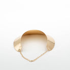 Metal Wide Bib Choker Statement Necklace - Trufacebygrace