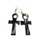 Mfupa Ankh Earrings - Trufacebygrace