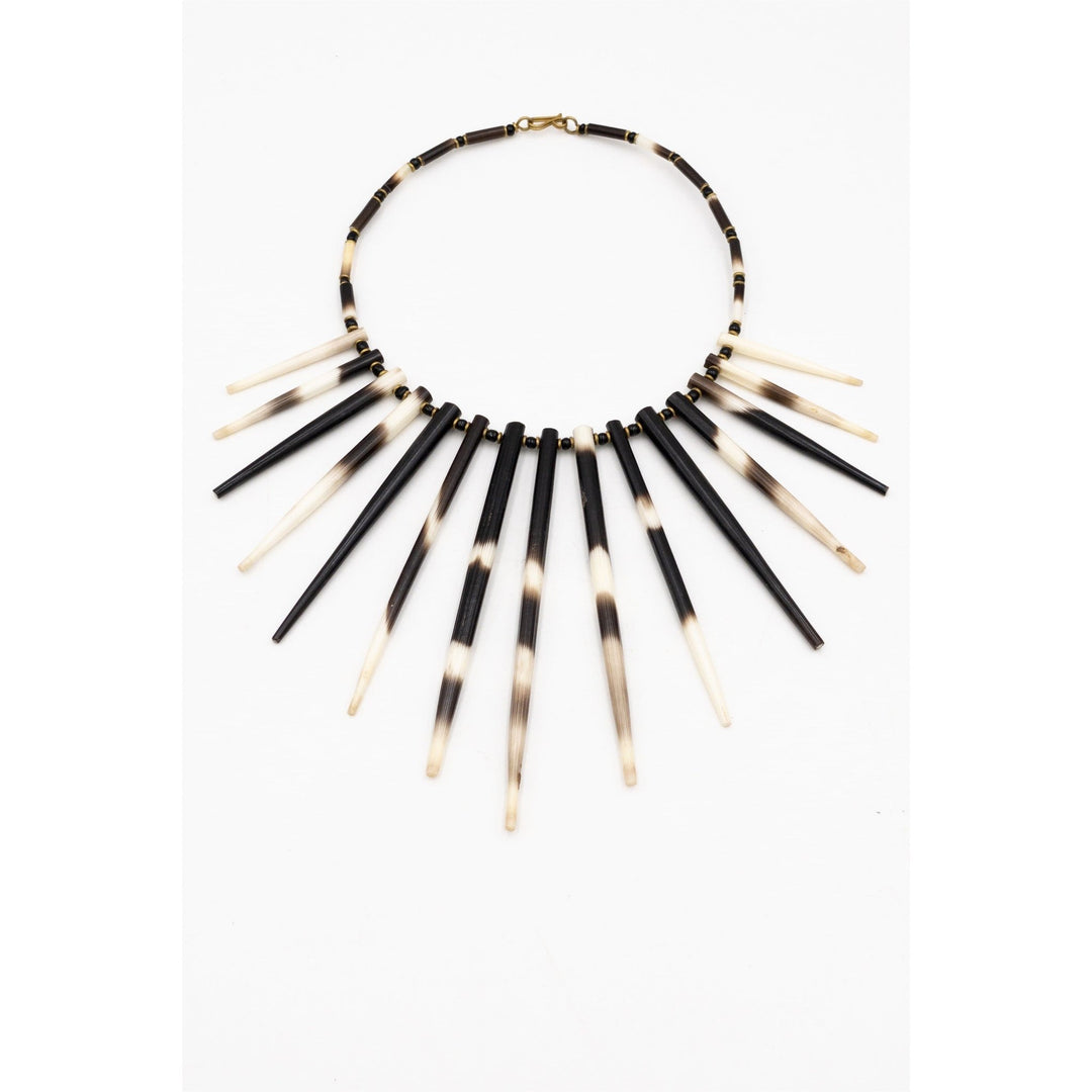 Mombasa T’challa Spiked Statement Necklace - Trufacebygrace