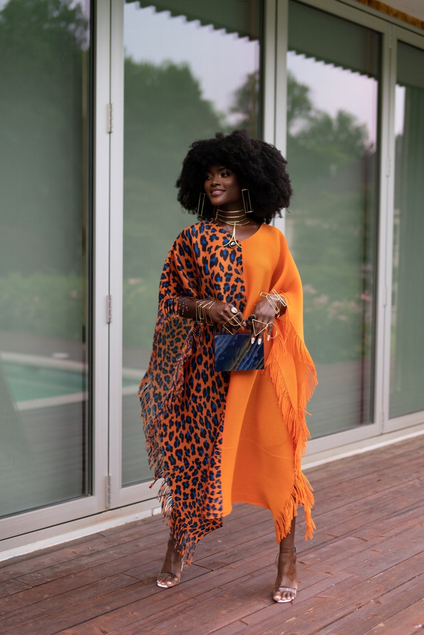 Monifah pleated safari bouncy Dress - Trufacebygrace