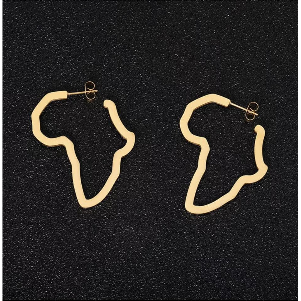 Motherland Hoop Earrings - Trufacebygrace