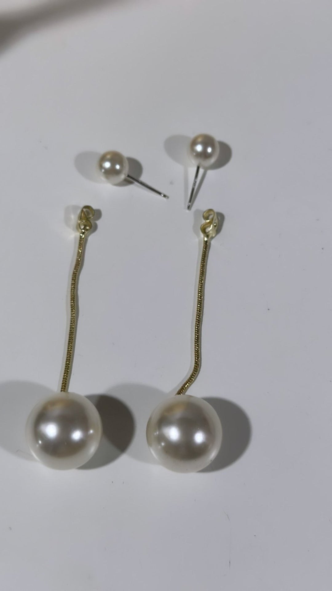 Ms Belle Pearl Drop Earrings - Trufacebygrace