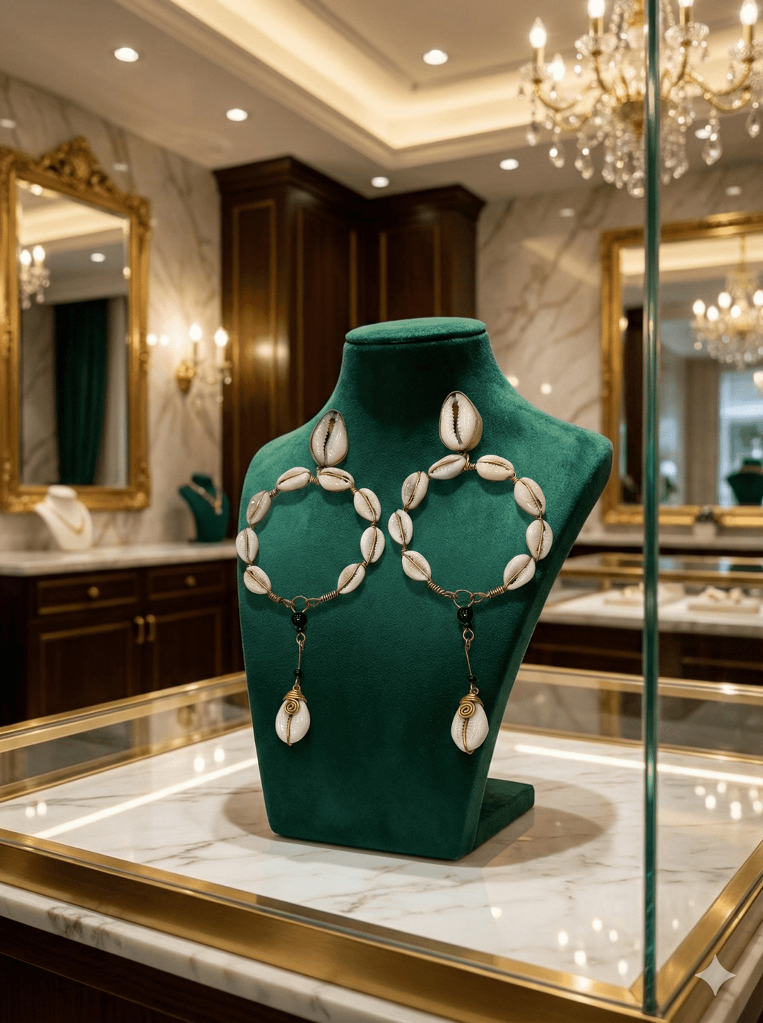 Multi - Size Cowry Hoop Earrings - Trufacebygrace