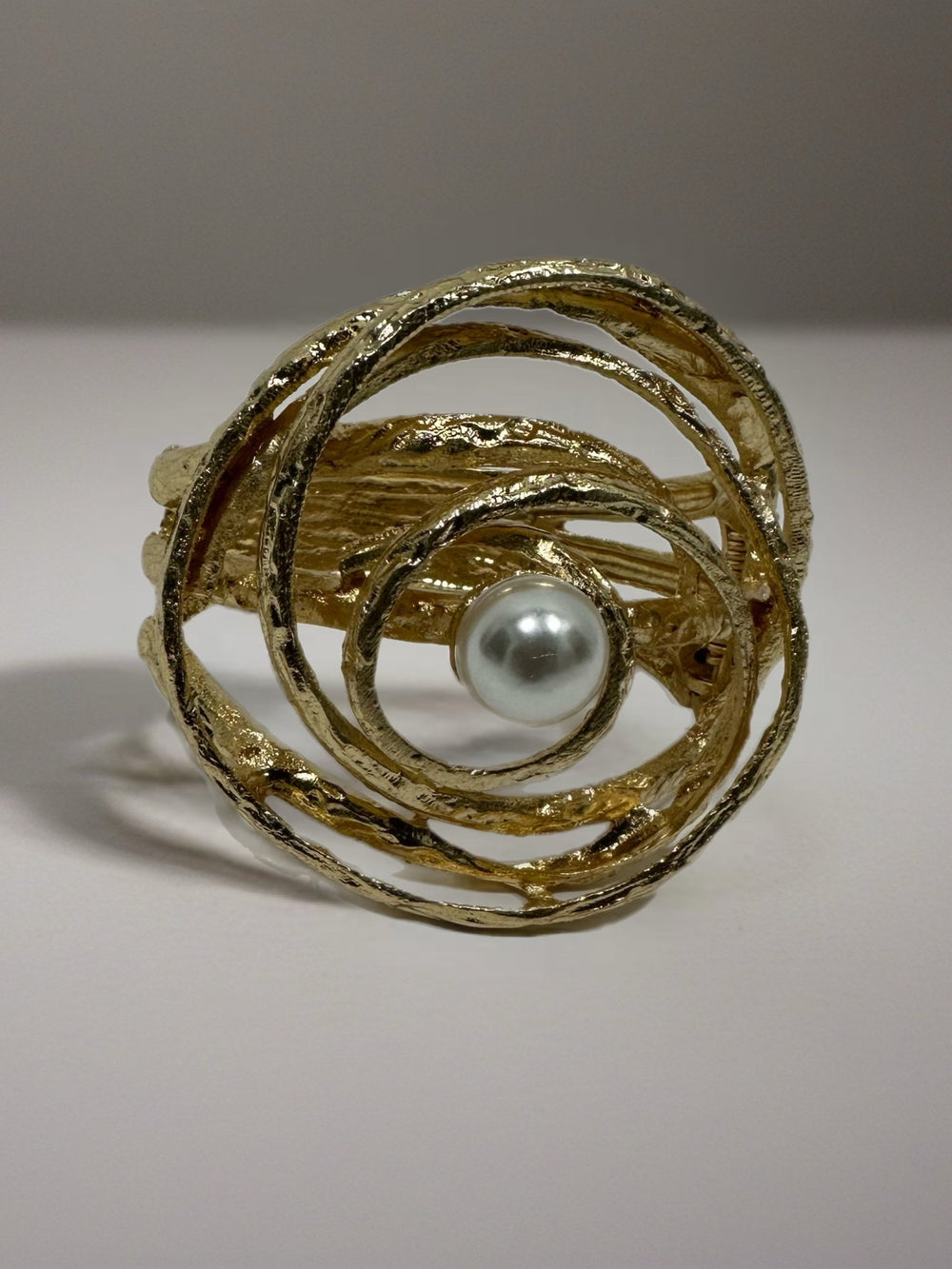 Munchem Pearl statement Bangle / bracelet - Trufacebygrace