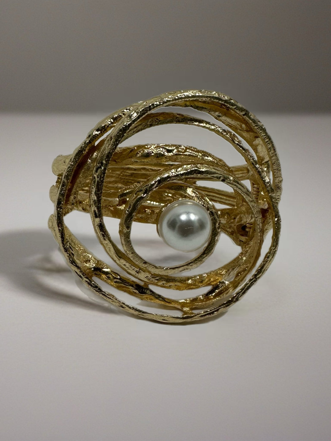 Munchem Pearl statement Bangle / bracelet - Trufacebygrace
