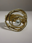 Munchem Pearl statement Bangle / bracelet - Trufacebygrace