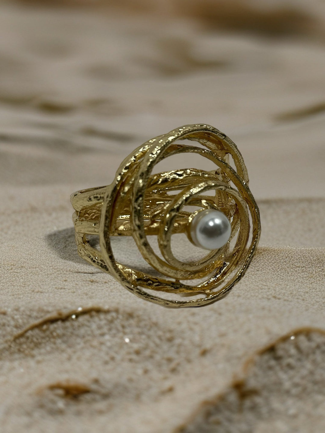 Munchem Pearl statement Bangle / bracelet - Trufacebygrace