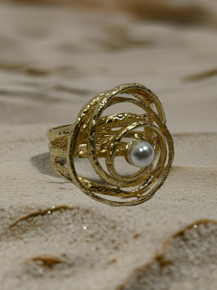 Munchem Pearl statement Bangle / bracelet - Trufacebygrace