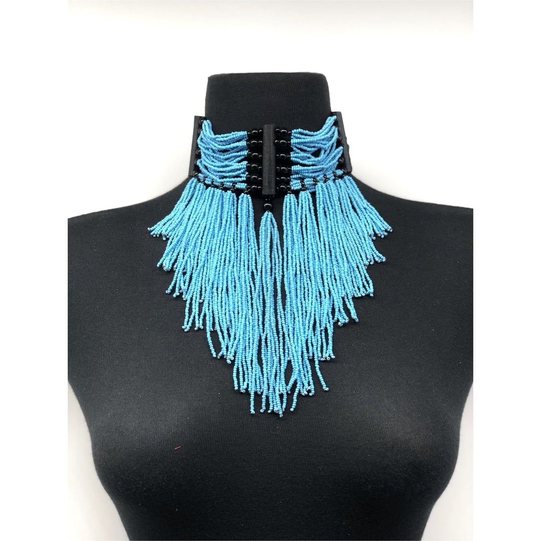 Naa Esi Beaded Choker Necklace - Trufacebygrace