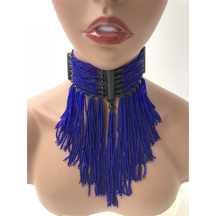 Naa Esi Beaded Choker Necklace - Trufacebygrace