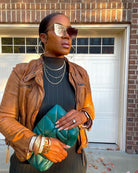 Nadienie Geometric Hoop Earrings - Trufacebygrace