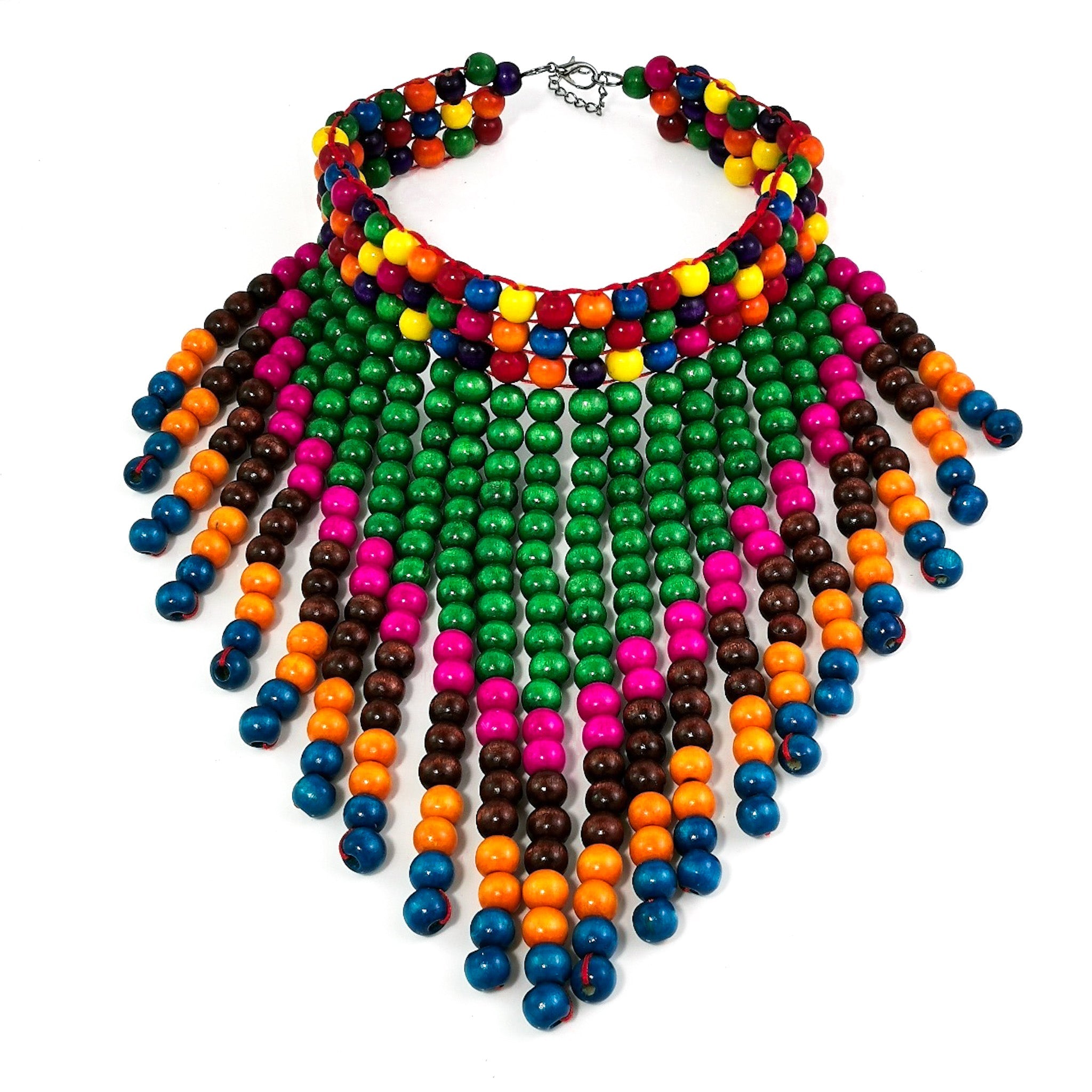 Naka Wooden beads necklace – Trufacebygrace
