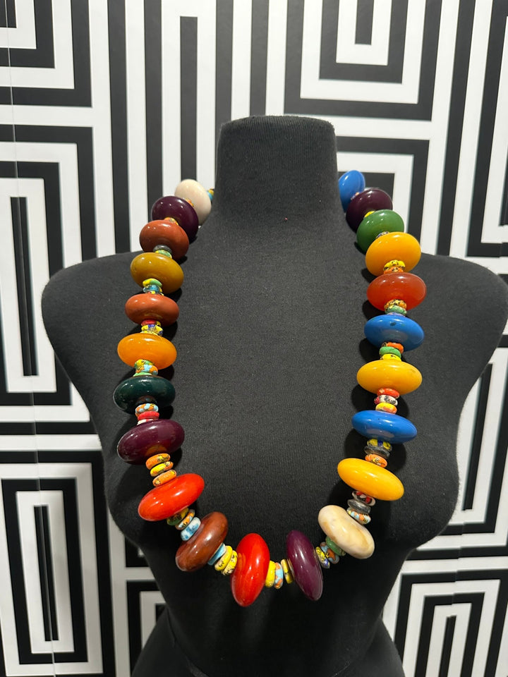 Nase Rounded beads Necklace - Trufacebygrace