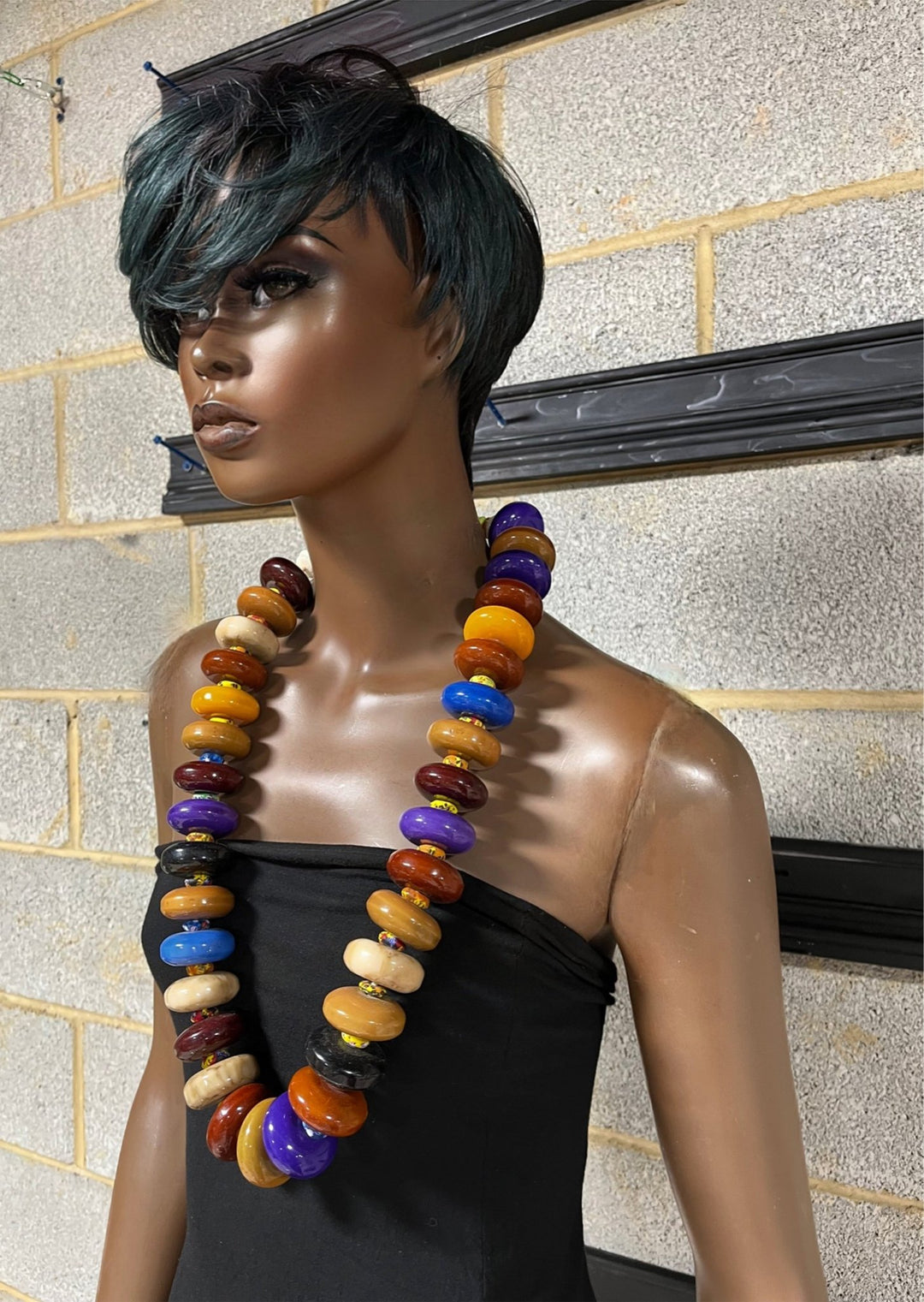 Nase Rounded beads Necklace - Trufacebygrace