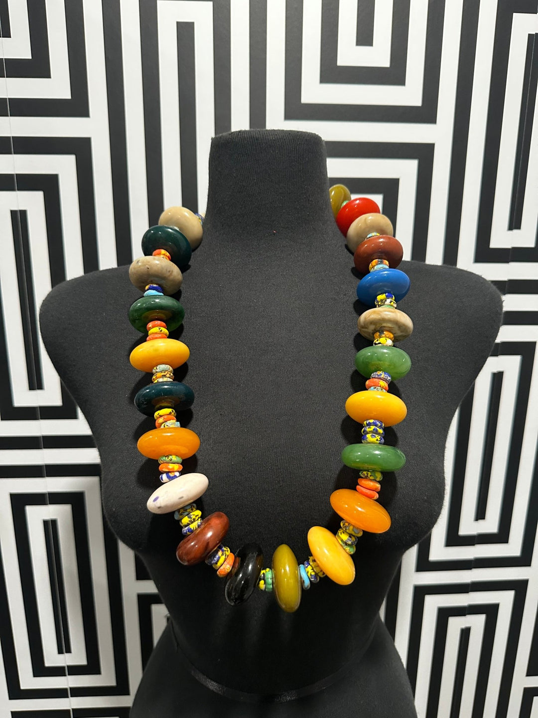 Nase Rounded beads Necklace - Trufacebygrace