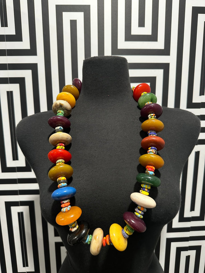 Nase Rounded beads Necklace - Trufacebygrace