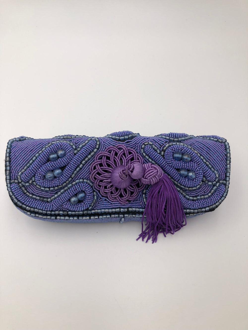 Nepalese beaded vintage clutch bag - Trufacebygrace