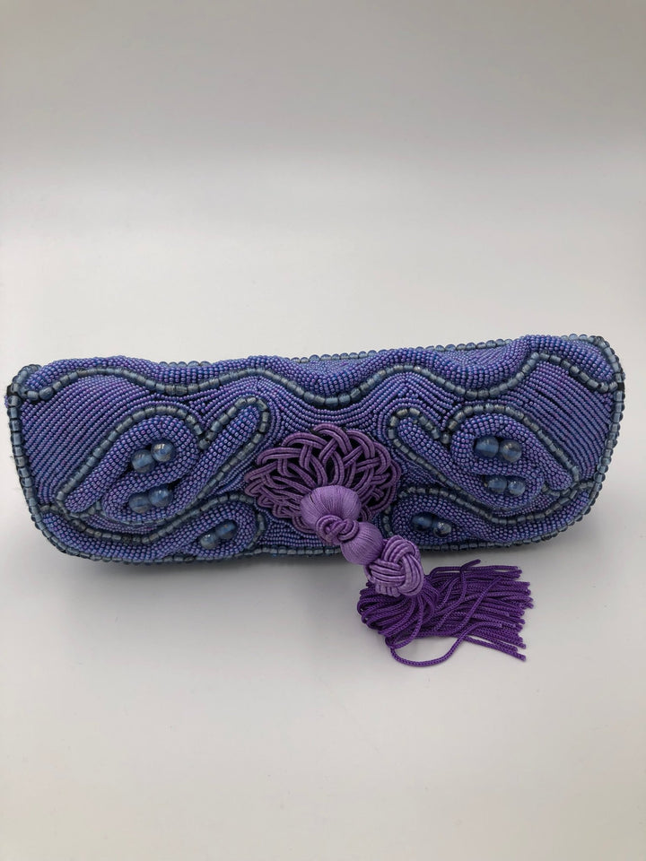 Nepalese beaded vintage clutch bag - Trufacebygrace