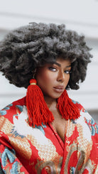 Nhoma Pii Super Lightweight Yarn Earrings - Trufacebygrace