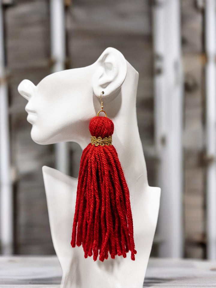 Nhoma Pii Super Lightweight Yarn Earrings - Trufacebygrace