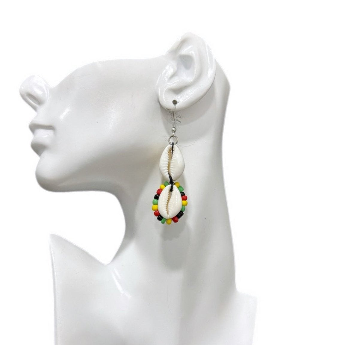 Nhyira Cowrie Earrings - Trufacebygrace