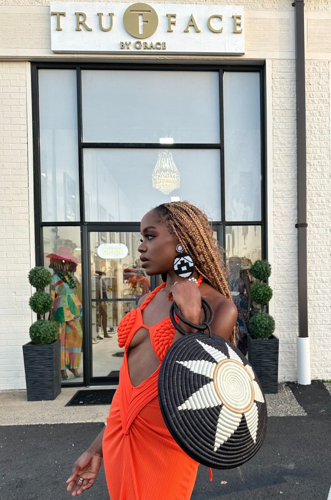 Nkohwa Tribal beaded Earrings - Trufacebygrace