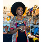 Nkonye Beaded Cowry Shell Statement Necklace - Trufacebygrace