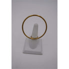 Nnengi Brass Statement Geometric Rings - Trufacebygrace