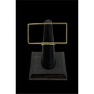 Nnengi Brass Statement Geometric Rings - Trufacebygrace