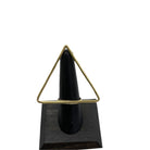 Nnengi Brass Statement Geometric Rings - Trufacebygrace