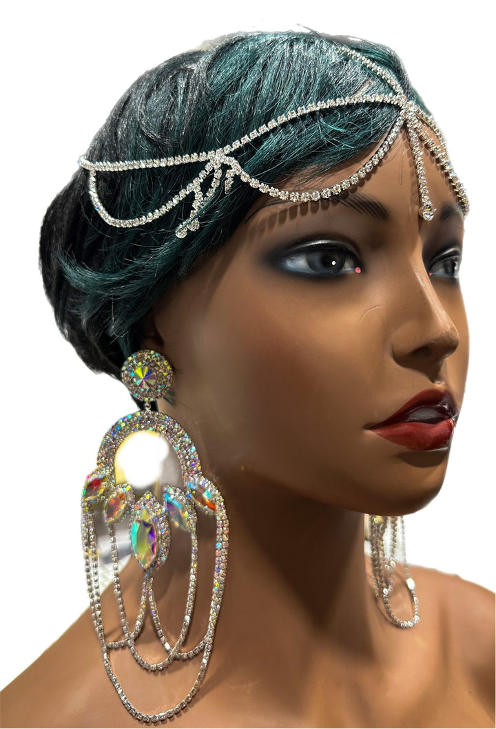 Noma Rhinestone headpiece - Trufacebygrace