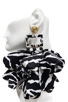 Nonso Square top flower petal earrings - Trufacebygrace