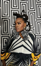 Nonso Square top flower petal earrings - Trufacebygrace