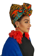 Nonso Square top flower petal earrings - Trufacebygrace