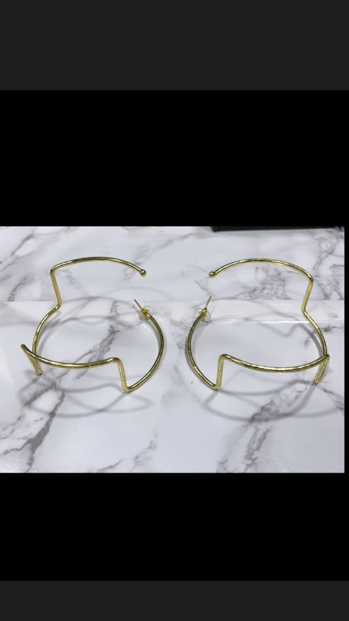 Not your every day hoop Earrings - Trufacebygrace