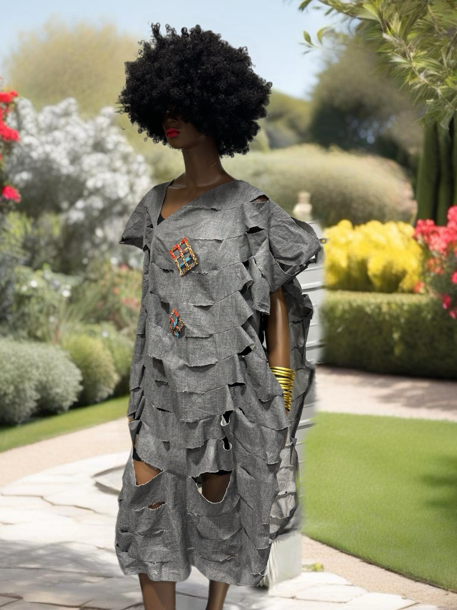 Ntwetwa cut out Kaftan - Trufacebygrace