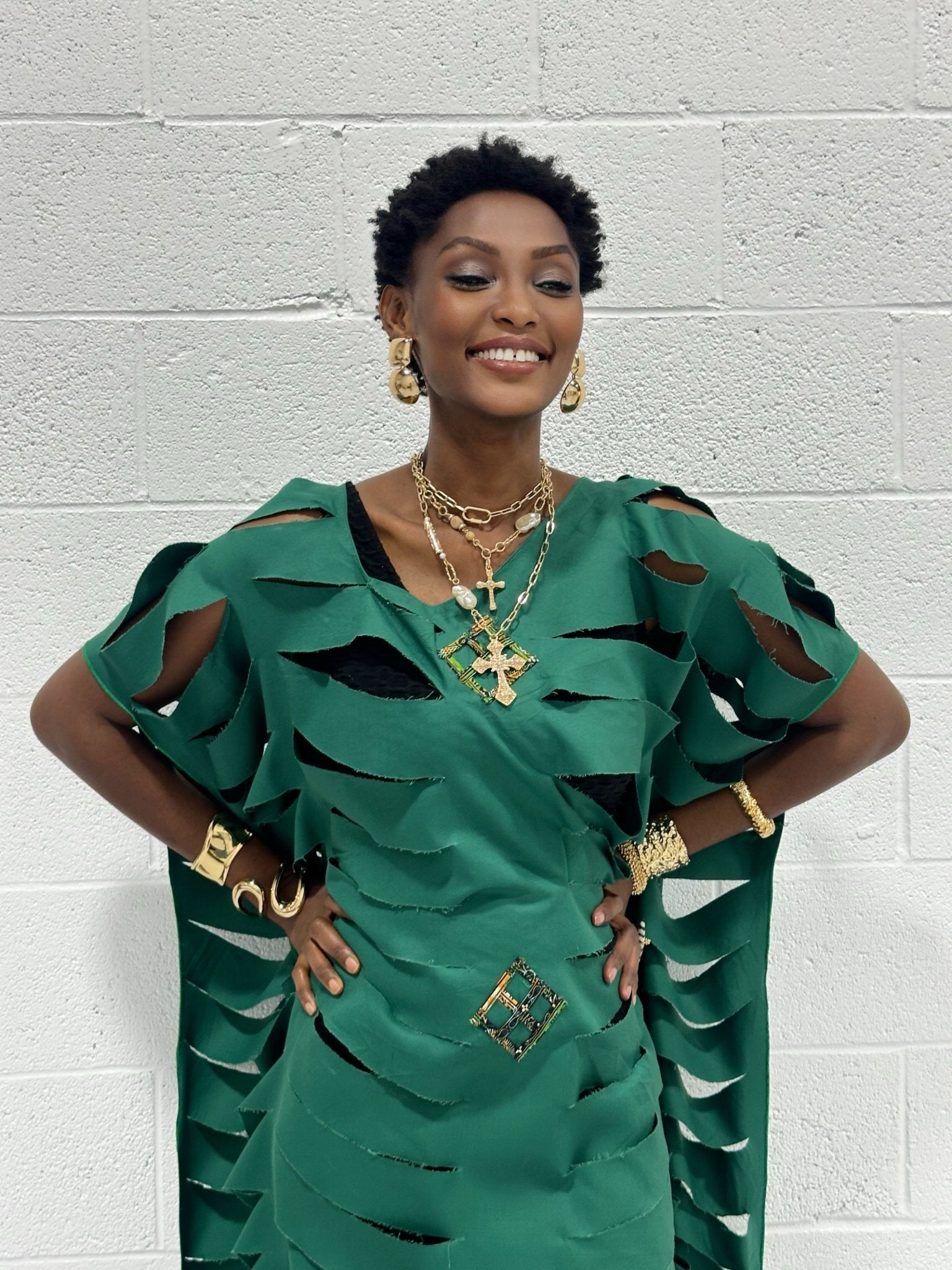 Ntwetwa cut out Kaftan - Trufacebygrace