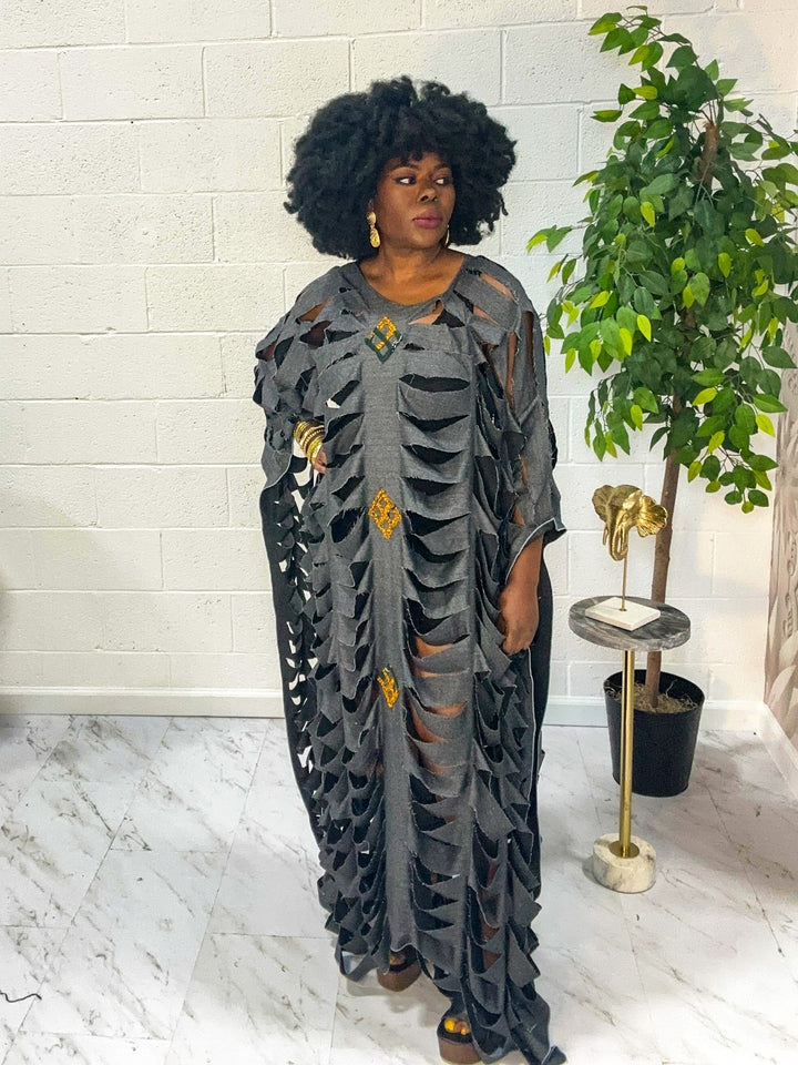 Ntwetwa Unisex Cut - Out Kaftan - Trufacebygrace