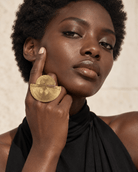 Nuru Arc Adjustable Brass Ring - Trufacebygrace