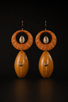 Nuya Tribal Calabash Earrings - Trufacebygrace