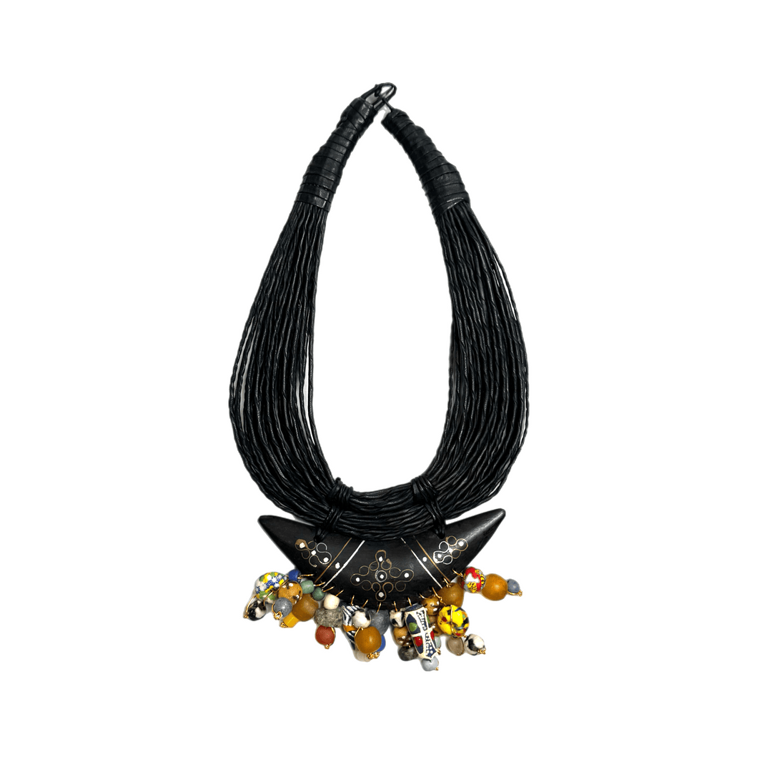 Okyeame Crescent Necklace - Trufacebygrace